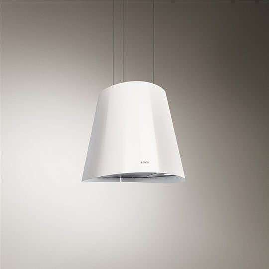 Elica Juno WH/F 51 Απορροφητήρας Νησίδα Ανακύκλωσης 50cm Λευκός