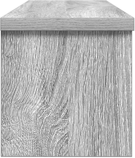 Vidaxl Ράφι Κουζίνας Στοιβαζόμενο Γκρι Sonoma 60x15x16 Εκ Γκρι