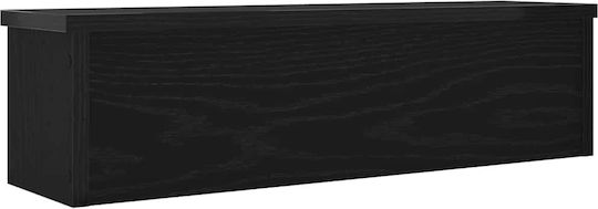 Vidaxl Сгъваема Кухненска Поставка Черна 60x15x16 см Черна