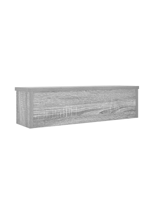 Vidaxl Küchenregale Stapelbar 2 Stück Grau Sonoma 60x15x16 cm Grau