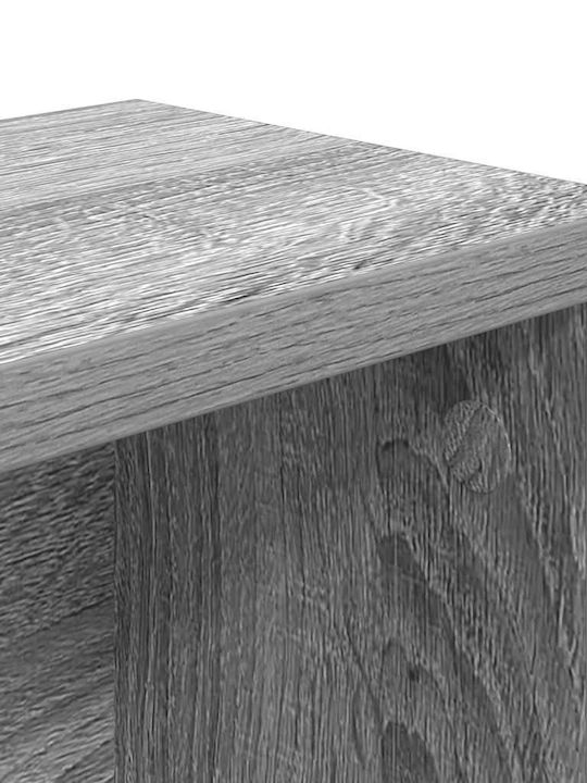Vidaxl Сглобяема Кухненска Етажерка Сива Сонома 50x15x16 см Сива
