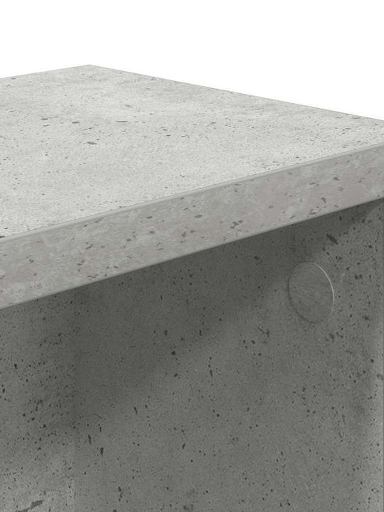 vidaXL Επιτραπέζια Βάση Ξύλινη 60x15x16εκ. 2τμχ Γκρι