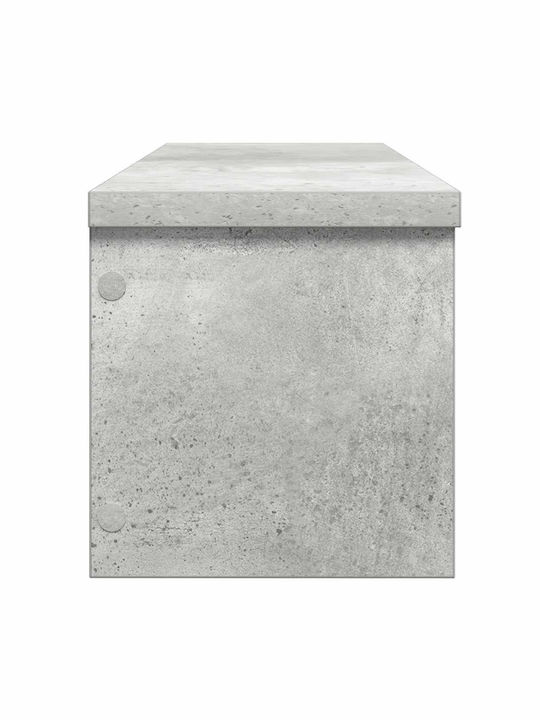 vidaXL Tischspiel Küchenorganisationsständer 50x15x16cm Grau