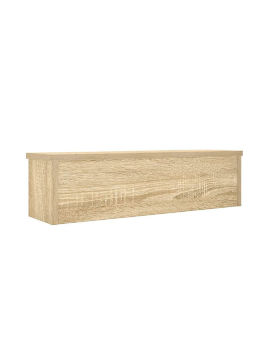 vidaXL Tischbasis Sonoma Holz 50x15x16cm 2Stücke Braun