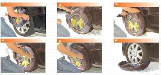 Fix&Go Tex K Αντιολισθητικές Χιονοκουβέρτες Επιβατικού Αυτοκινήτου 2τμχ
