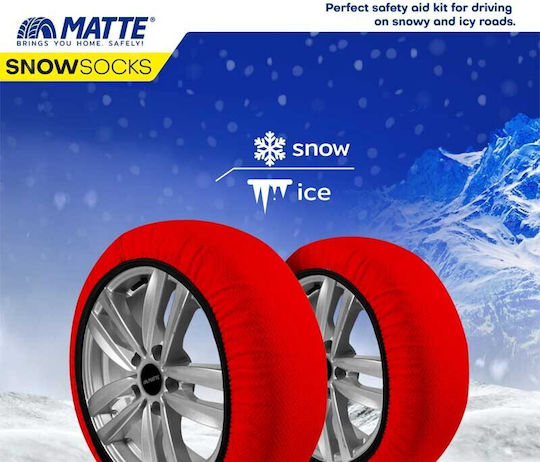 Matte Classic X Series XL Αντιολισθητικές Χιονοκουβέρτες Επιβατικού Αυτοκινήτου 2τμχ