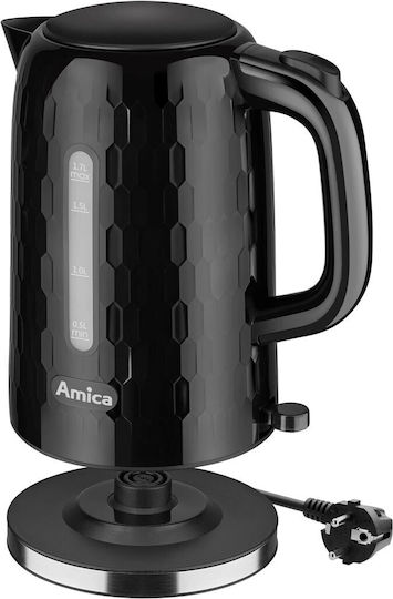 Amica Fierbător 1.7lt 1850W Negru