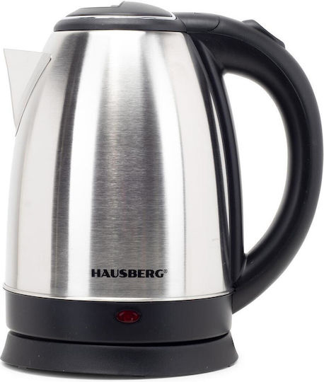 Hausberg Електрическа Кана 1.8л 1500W Сребриста