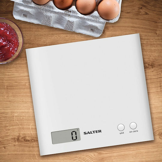 Salter 1066WHDR Digitale Küchenwaage bis 3kg Weiße