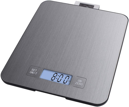 Emos EMS840 Digitale Küchenwaage bis 15kg Silber