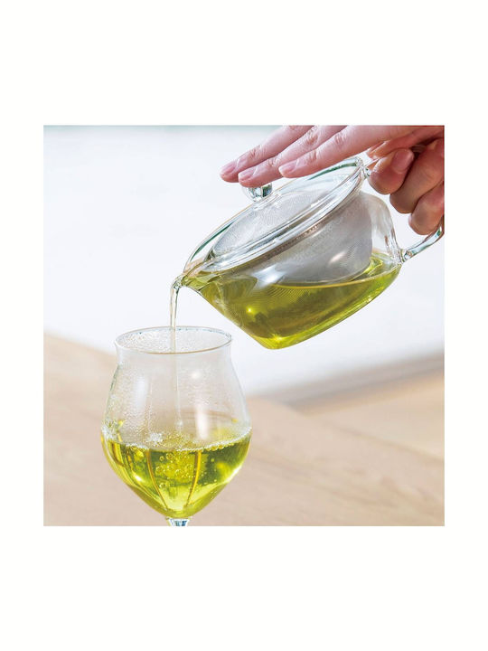 Hario Zen Τσαγιέρα με Φίλτρο Γυάλινη Διάφανη 450ml