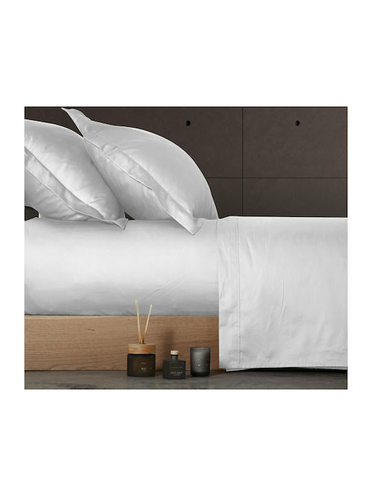 Nef-Nef Homeware Sheet Super-Double 240x270cm. Elements 024608 White