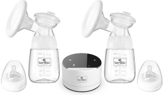 Lorelli Electric Double Breast Pump Daily Comfort Double Electric BPA Free White 180ml