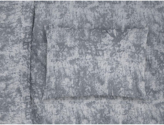 Dimcol Shadow Σετ Μονό 3τμχ 160x240εκ. 13 Grey