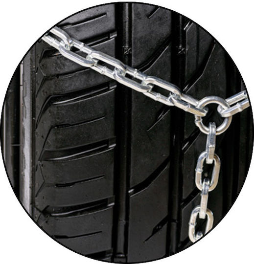 Cartech One Touch Fast Fit No 70 Anti-slip Chains Thickness 9mm Passenger Car 2pcs