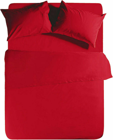 Nef-Nef Homeware für Einzelbett 170x270cm Basic 1173 Red