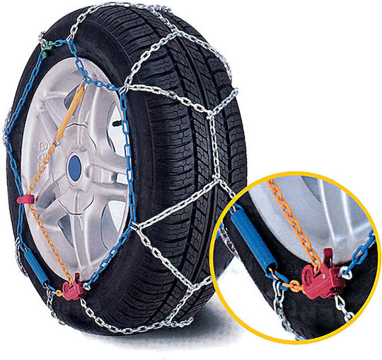 Husky No 10 Anti-slip Chains Thickness 12mm Passenger Car 2pcs