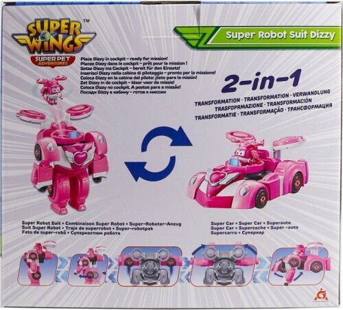 Just Toys Super Wings Super Wings Super Robot Suit Dizzy (Διάφορα Σχέδια)