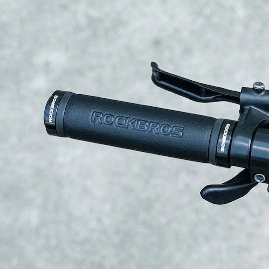 Rockbros 40210003001 BMX Bicycle Handlebar Grips in Black Color