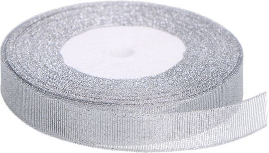 Κορδέλα Γκλίτερ 1,5mm X 2,25m Ασημί