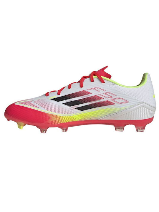 adidas F50 League FG/MG High Football Shoes with Cleats Beige