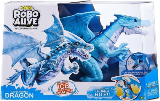 Zuru Alive Ηλεκτρονικό Ρομποτικό Παιχνίδι για 3+ ετών Ice Breathing Roaring Dragon