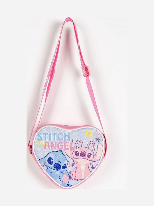 Shoulder Bag 14cm Disney Lilo & Stitch Heart