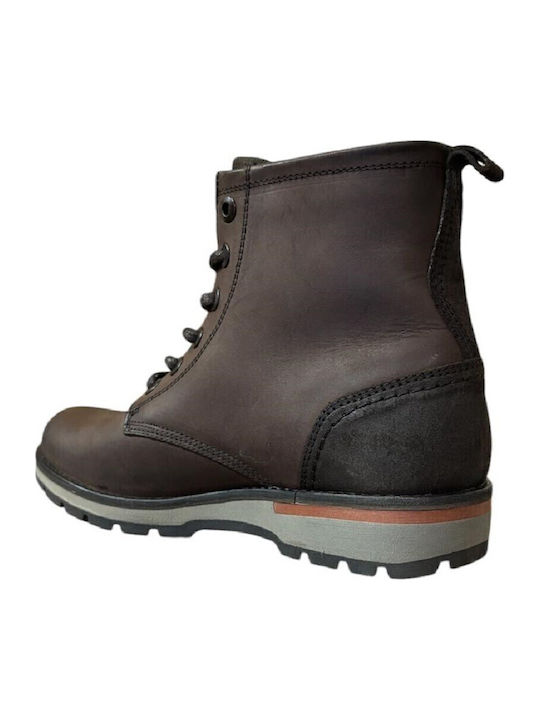 Leder Braun Herrenstiefel Anatomisch