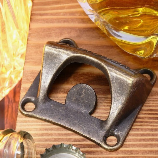 Wandmontierter Bieröffner