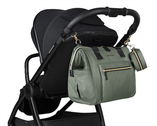 Kikka Boo Shoulder/Hand Diaper Bag Mama Green 27x27x27cm.
