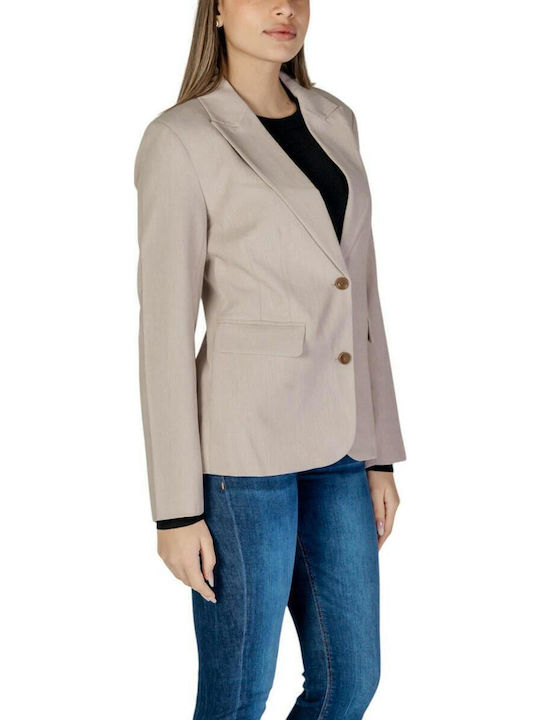 Only Damen Blazer Ecru