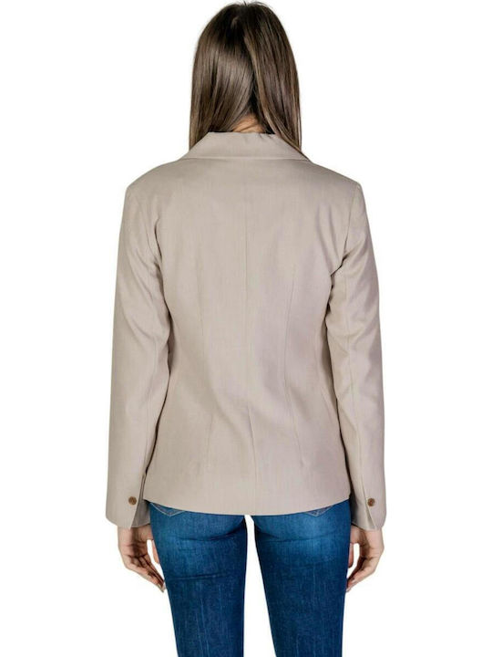 Only Damen Blazer Ecru