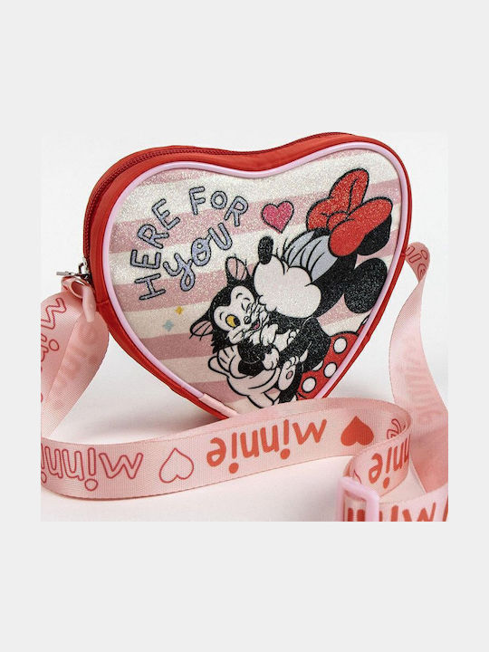 Disney Minnie Mouse Heart Shoulder Bag 14cm