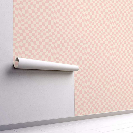 Selbstklebend Tapete Rosa L100xB40cm