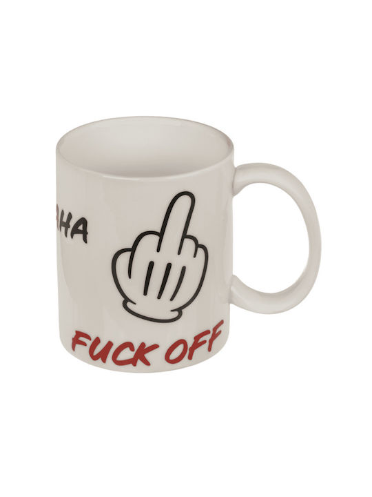 Керамична чаша "Fuck Off" 8 X 10 см