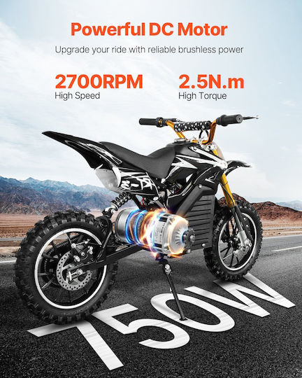 Vevor Κινητήρας DC 48V 2700rpm (ZLWSDJTJ750WXOI9PV9)