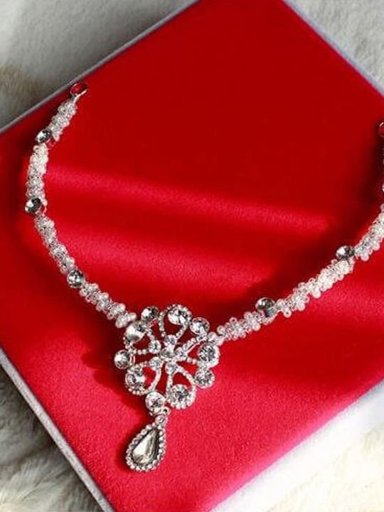 Bridal Decoration Headband Hair Crystals Pearls Kassandra