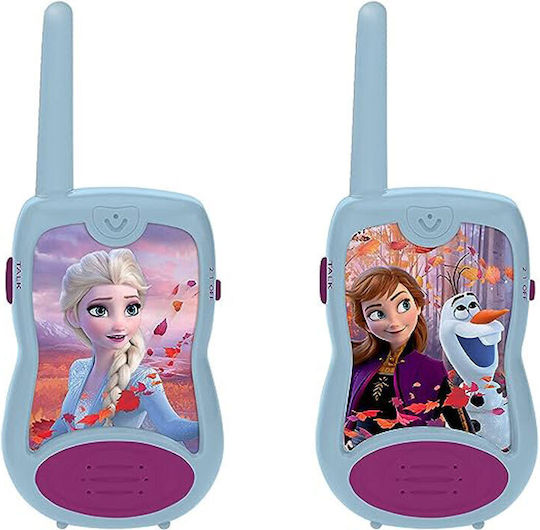 Lexibook Παιδικά Walkie Talkies Frozen Γαλάζιο για 3+ Ετών 2τμχ