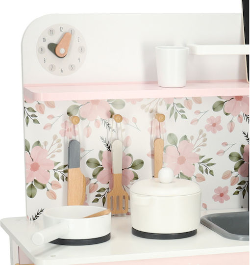 ikonka Wooden Kids Kitchen for 3+ Years