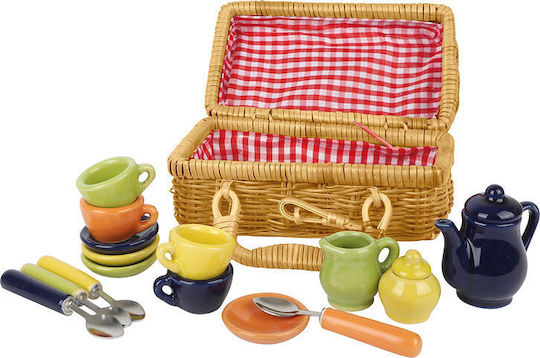 Small Foot Καλάθι Picnic από Ξύλο 18τμχ