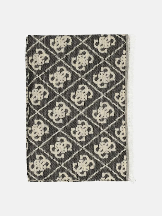 Guess Women's Scarf Black-White