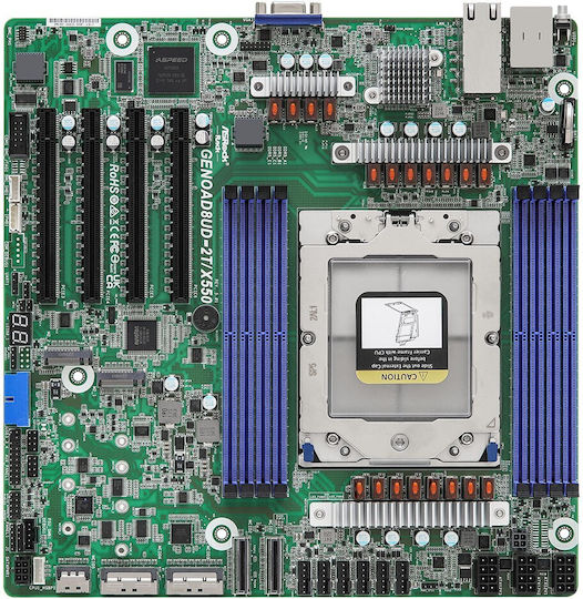 Gigabyte MZ33-AR0 SoC Motherboard Extended ATX με AMD SP5 Socket