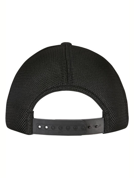 110 Flexfit Ripstop Mesh Cap Black Ss22 110rm-00007