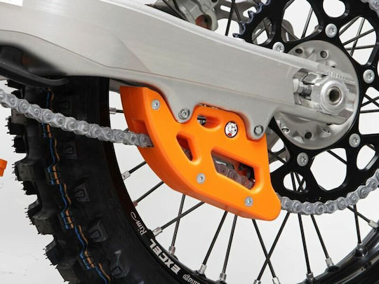 AXP Motorcycle Chain Guard Orange