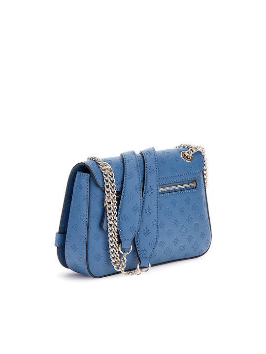 Guess Arlena Logo Women's Bag Shoulder Blue