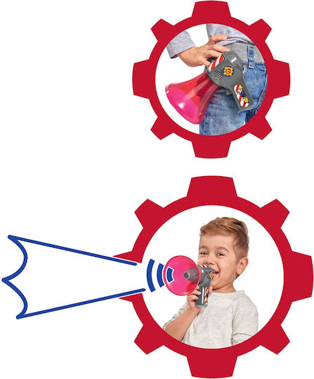 Simba Joc de imitație Sam Fireman Megaphone
