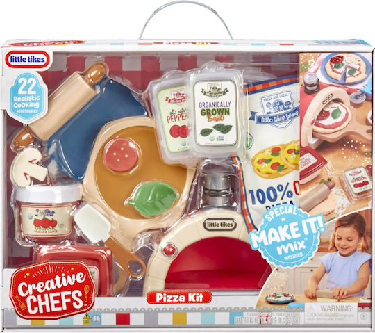 Little Tikes Creative Chefs - Pizza Kit για 3+ Ετών