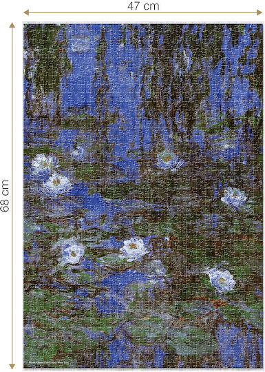 Monet Nympeas Puzzle 2D 1000 Pieces