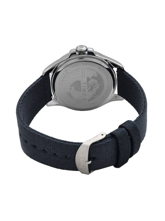 Timex Кварцов Часовник с Текстилна Каишка Timex Кварцов Часовник с Текстилна Каишка