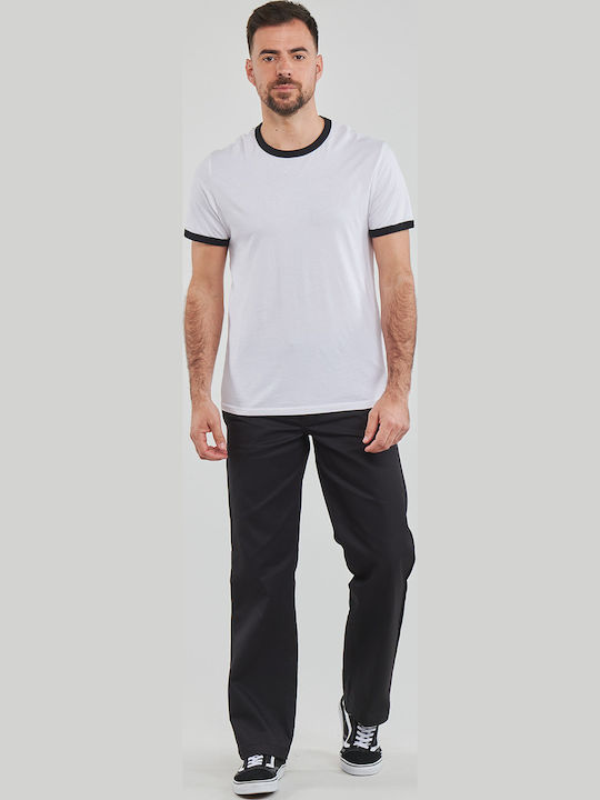Work Trousers in Slim Fit Black